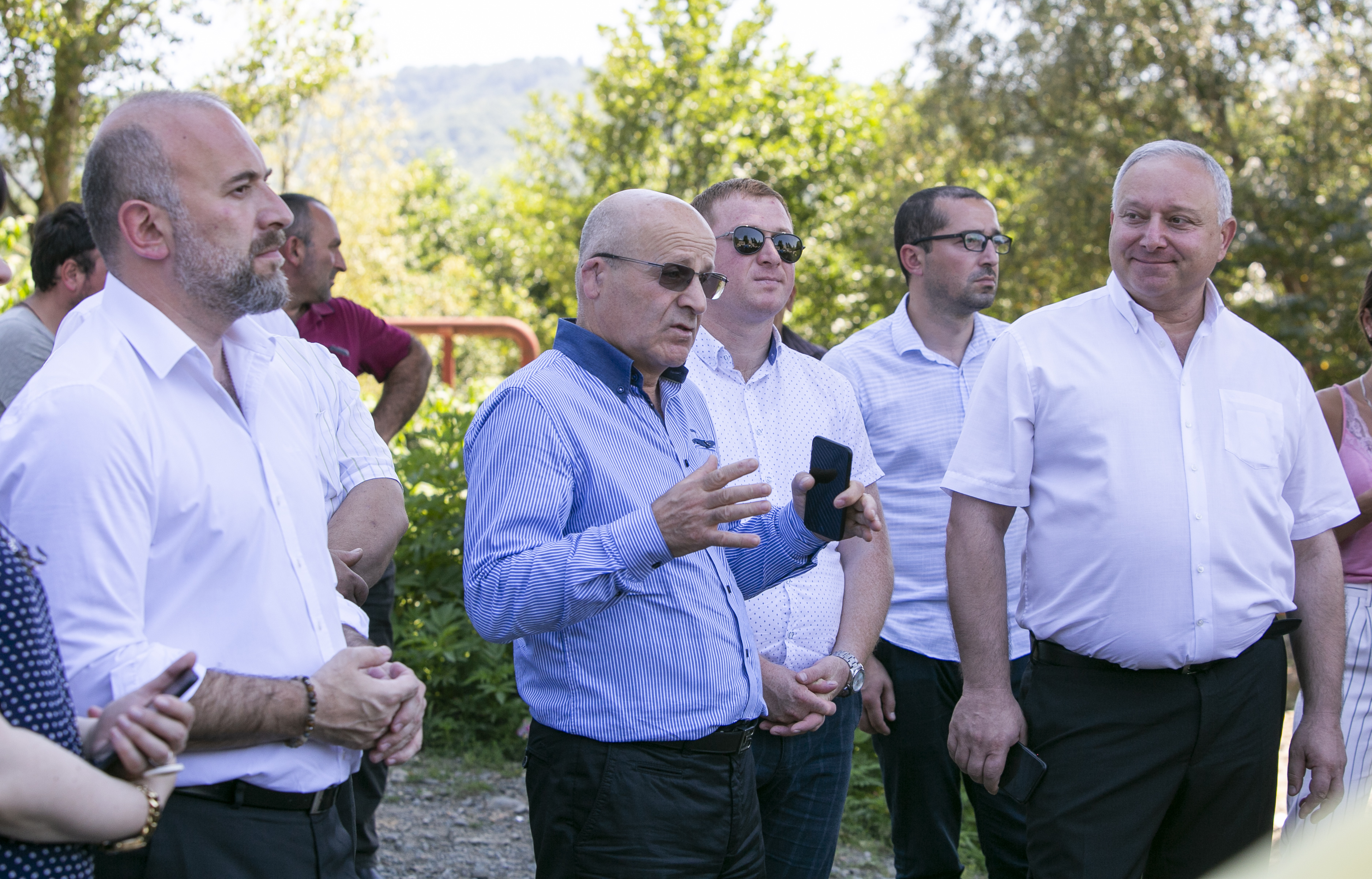 იური ნოზაძე პერევისა და ჭალის მოსახლეობას შეხვდა