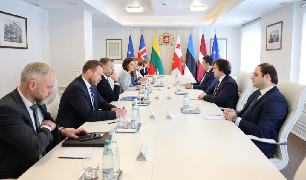 პრემიერი – 4 ქვეყნის საგარეო საქმეთა მინისტრებს: საქართველო ლიდერია კანდიდატ ქვეყნებს შორის ყველა მიმართულებით, იქნება ეს დემოკრატია, სამართლის უზენაესობა, ადამიანის უფლებები თუ ეკონომიკური განვითარების ტემპი