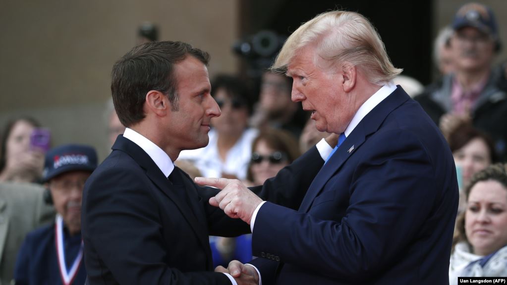 Trump accuses France's Macron of sending 'mixed signals' to Iran