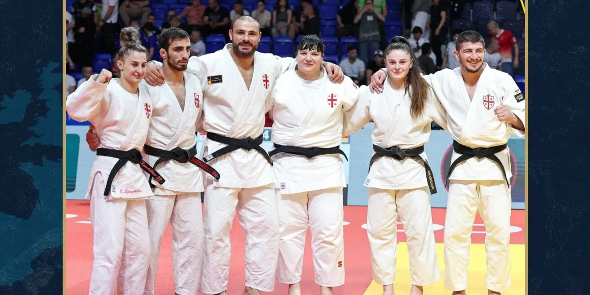 Сборная Грузии победила на командном чемпионате Европы по дзюдо