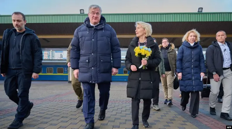 Руководители Европейского союза прибыли в Киев