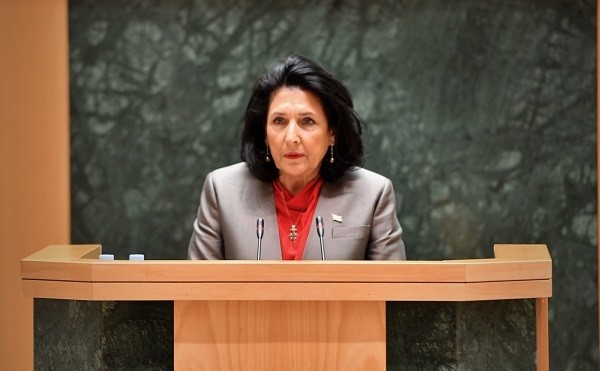 სალომე ზურაბიშვილი 6 თებერვალს პარლამენტში მოხსენებით წარდგება