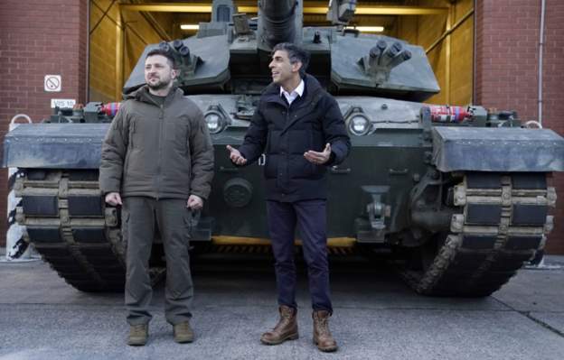 უკრაინა მარტში მიიღებს ბრიტანულ Challenger 2–ებს - სუნაკი