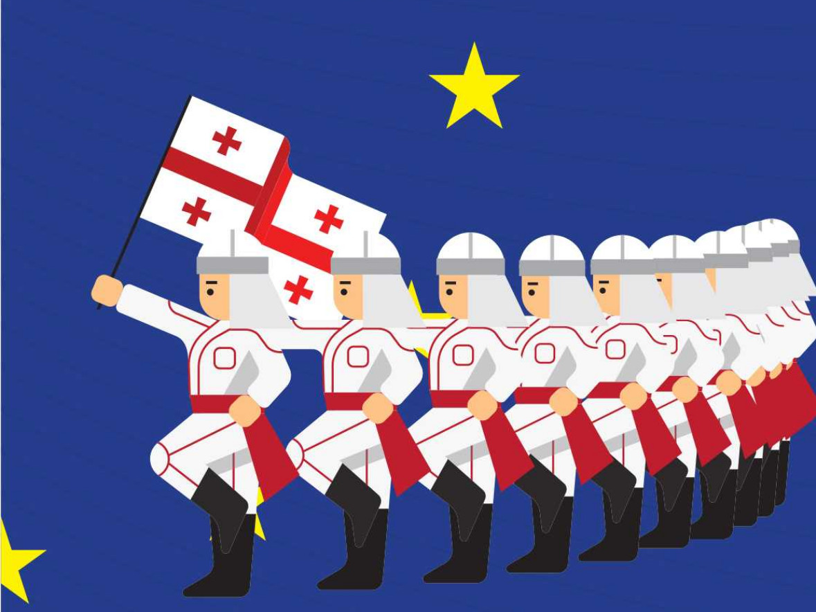NDI - მოსახლეობის 77%-სთვის ქვეყნის ევროკავშირში გაწევრიანება მისაღებია