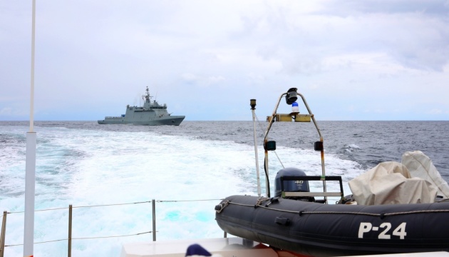 Корабли НАТО и Грузии провели учения в Черном море