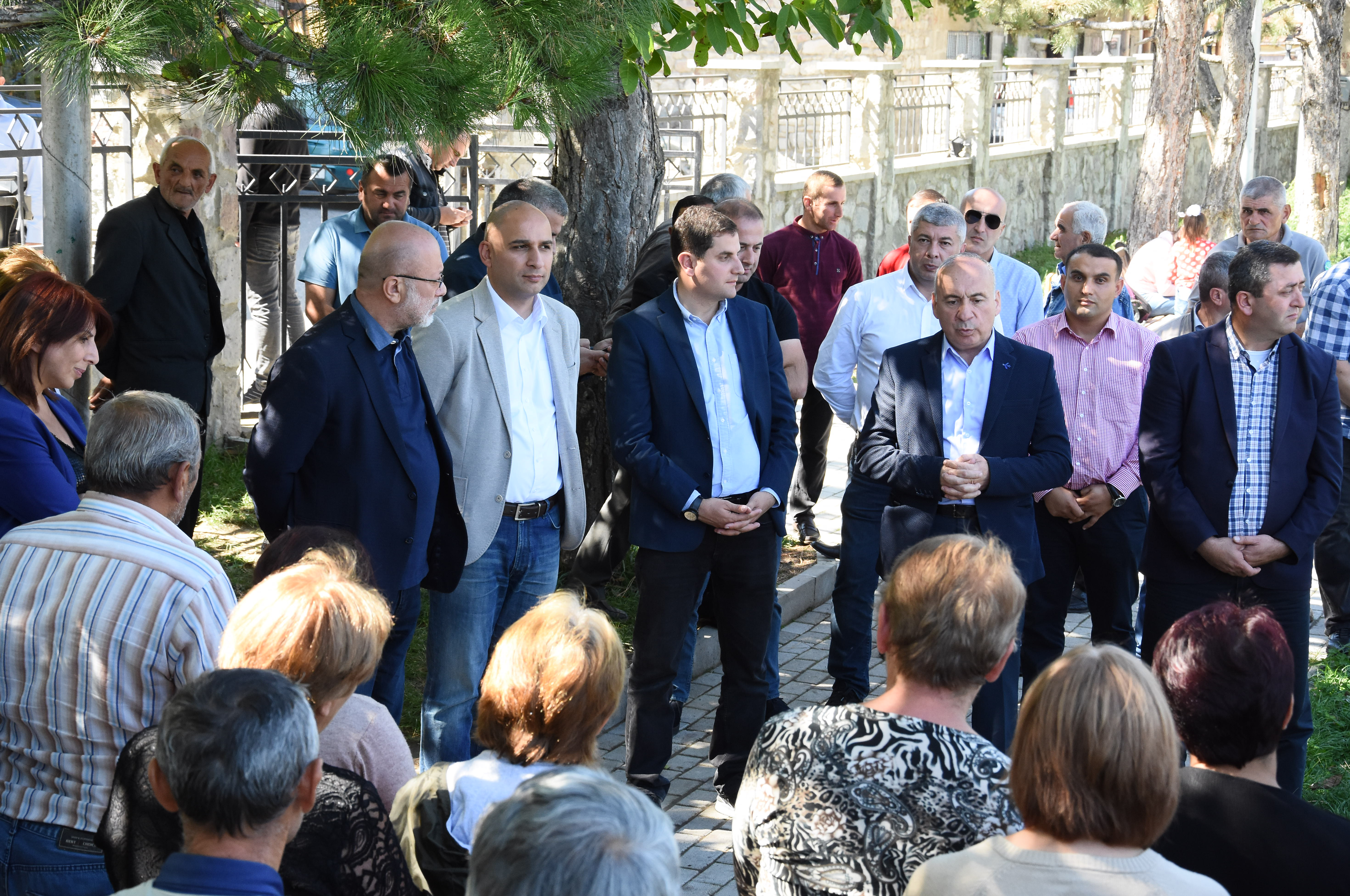 სოლომონ პავლიაშვილი ადიგენის მუნიციპალიტეტის ადგილობრივ მოსახლეობას შეხვდა
