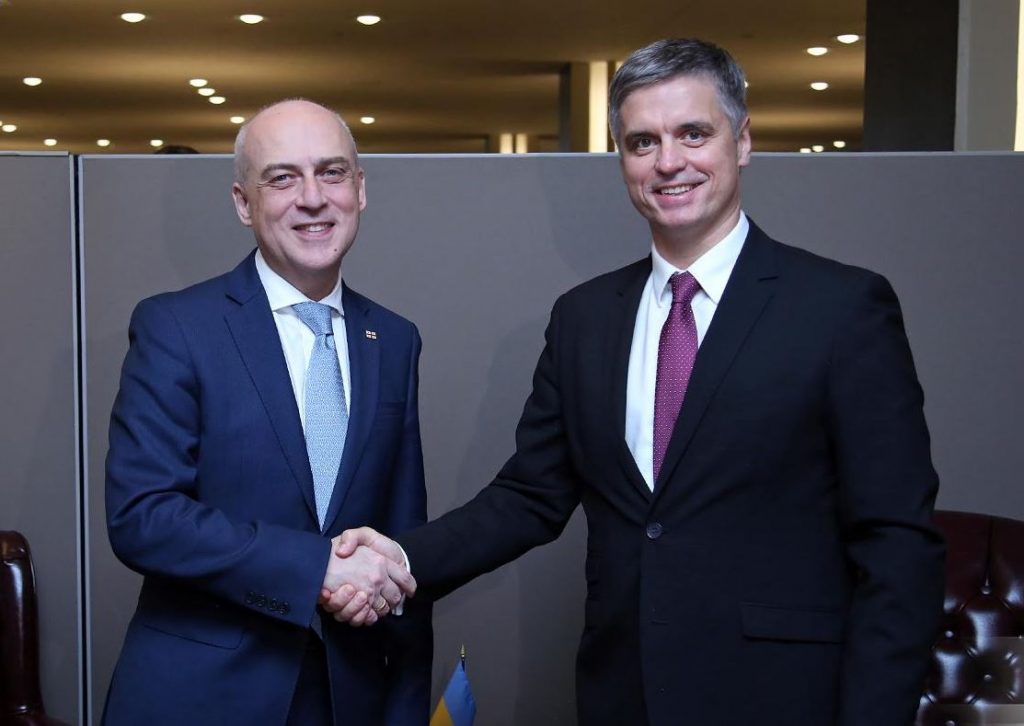 რაზე ისაუბრეს საქართველოსა და უკრაინის საგარეო საქმეთა მინისტრებმა