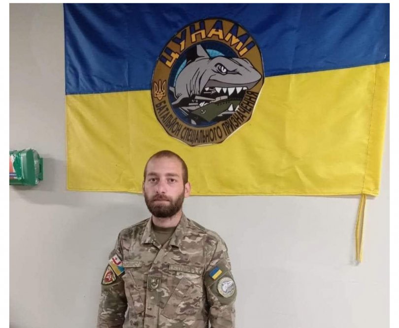 В Украине погиб еще один грузинский боец