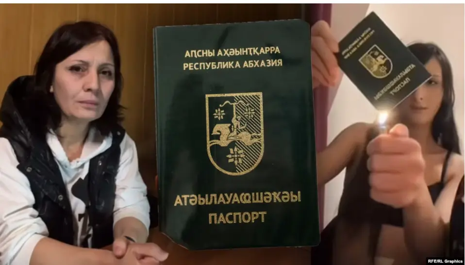 В Сухуми возбудили дело из-за сожжения абхазского паспорта во Франции
