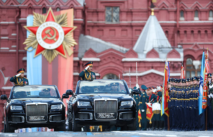 В Москве на Красной площади состоялся военный парад
