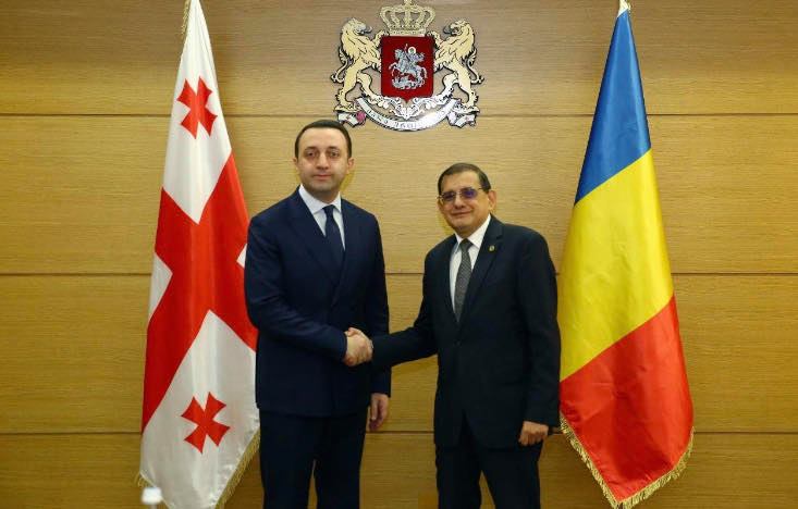 საქართველოს თავდაცვის მინისტრმა რუმინეთის ელჩს უმასპინძლა