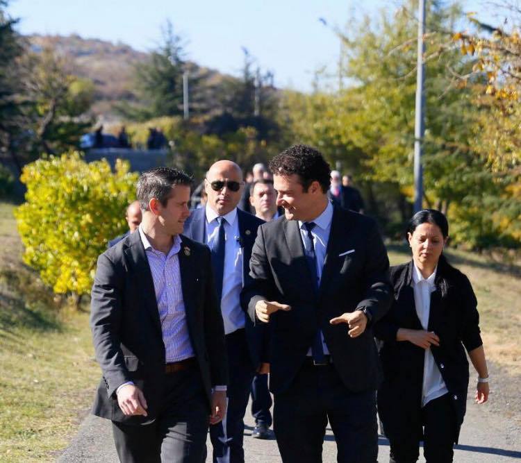 ამერიკელი კონგრესმენების ვიზიტი წეროვანის სარეაბილიტაციო ცენტრში