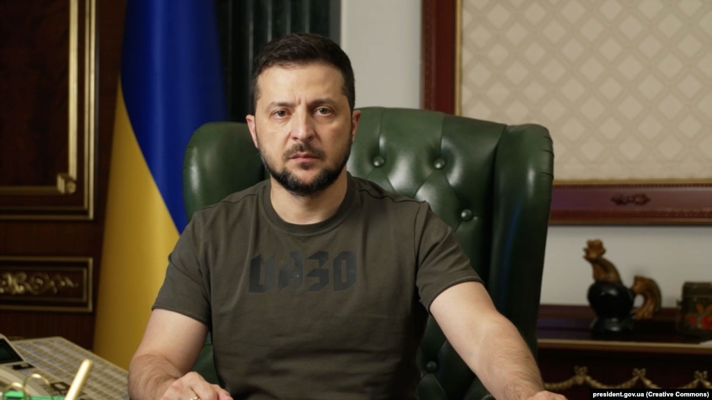 ზელენსკის ფრონტზე მიღწეული წარმატებების შესახებ შტაბის სხდომაზე მოახსენეს