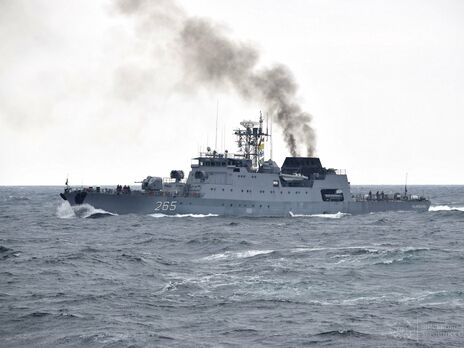 В Черном море прошли украинско-румынские учения