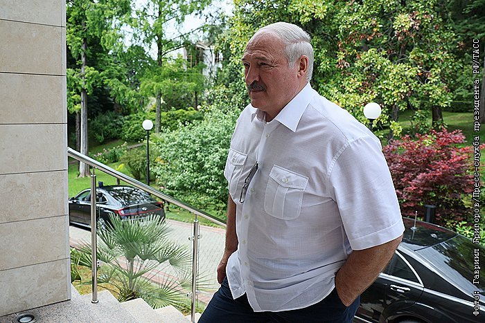 Лукашенко пообщался с Аланом Гаглоевым и Бадрой Гунба
