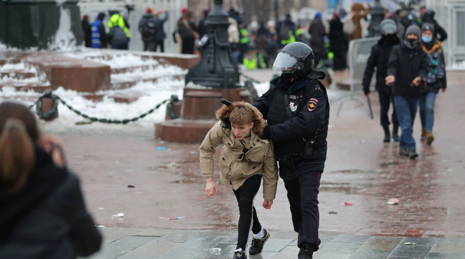 "Медиазона": в России после январских митингов – 100 политзаключенных