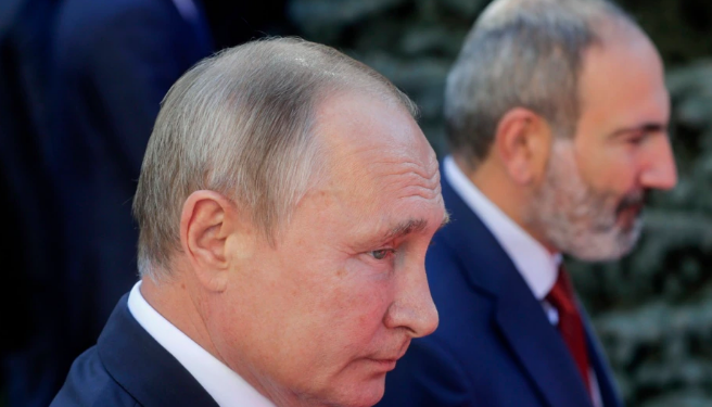 Пашинян перешел на самоизоляцию перед встречей с Путиным