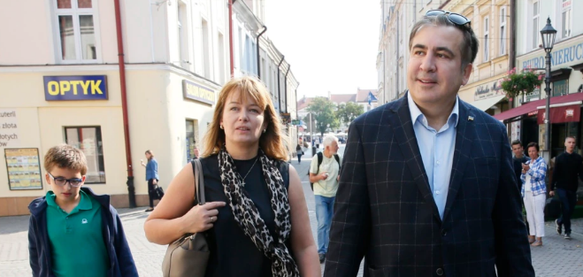 Экс-супруга Саакашвили не знала о его планах создать новую семью
