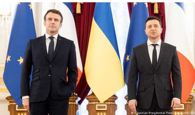Макрон видит возможность прогресса в переговорах вокруг Украины