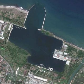 «Антиоккупационное движение» показало кадры работ в очамчирском порту