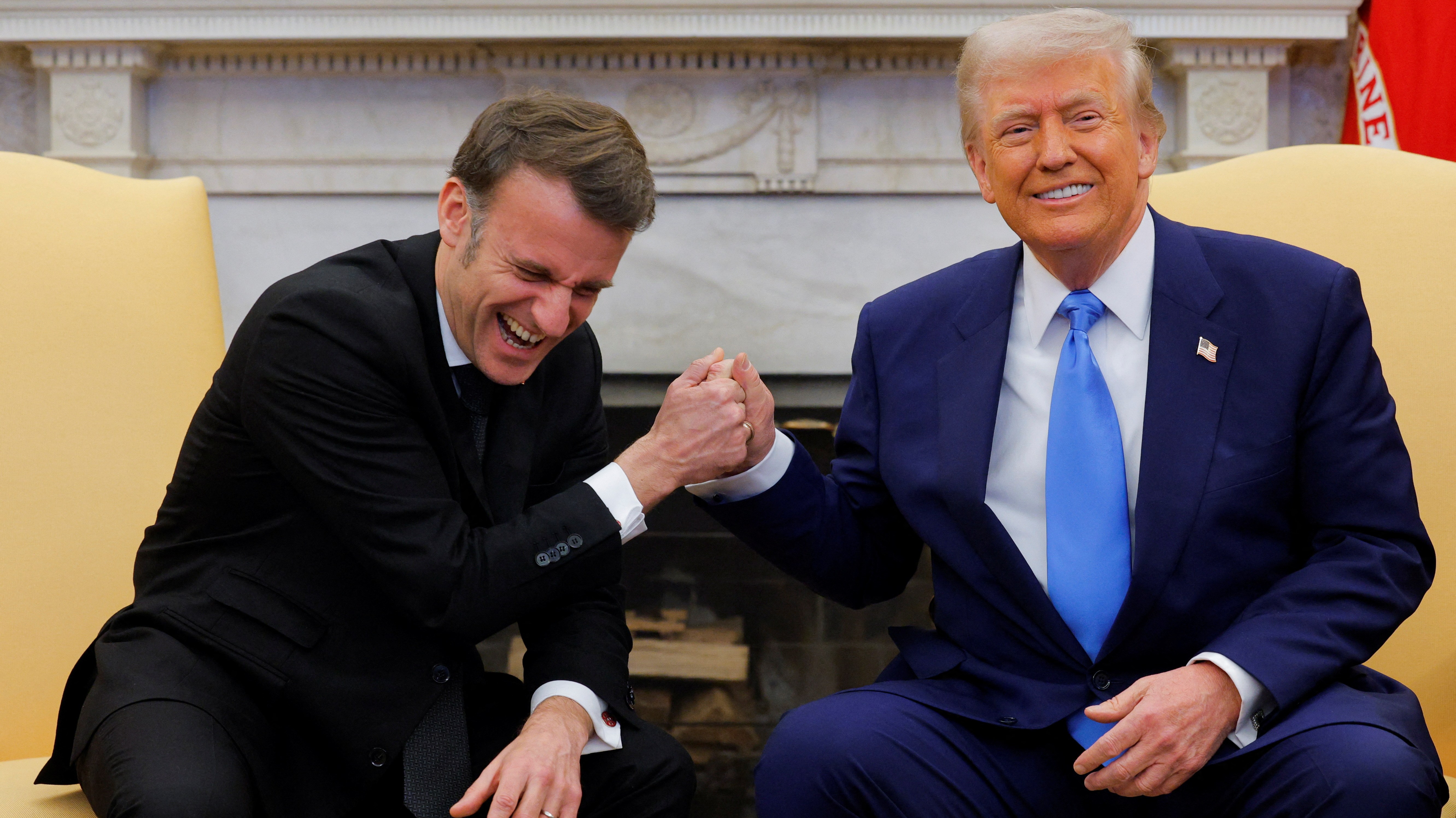 Трамп заявил Макрону, что может вскоре встретиться с Зеленским