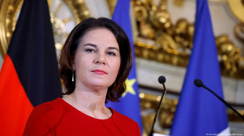 ბერბოკი ბერლინში ჩინეთის საგარეო საქმეთა მინისტრს მიიღებს