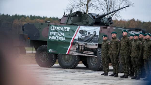Польша сформировала новый танковый батальон у границы с Беларусью
