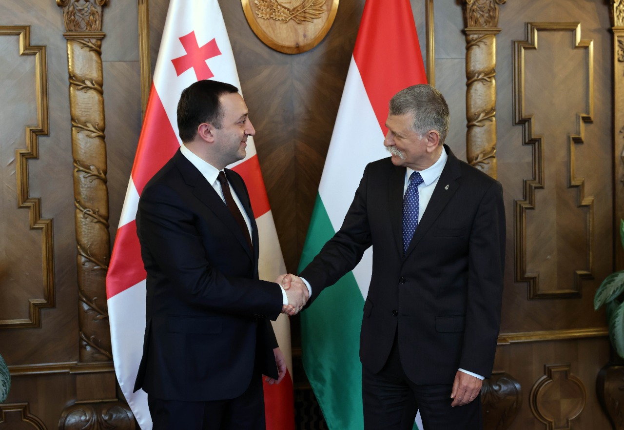 Georgian PM meets Hungarian National Assembly Speaker