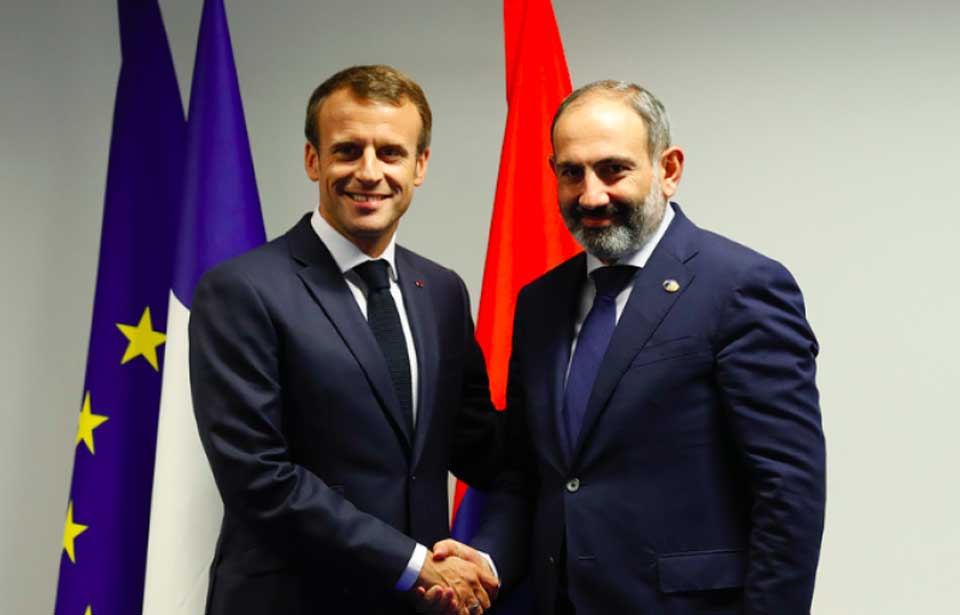 ნიკოლ ფაშინიანი საფრანგეთში გამართავს შეხვედრებს
