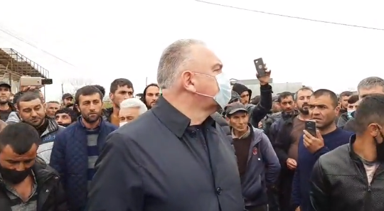 მარნეულში საპროტესტო აქცია დასრულდა