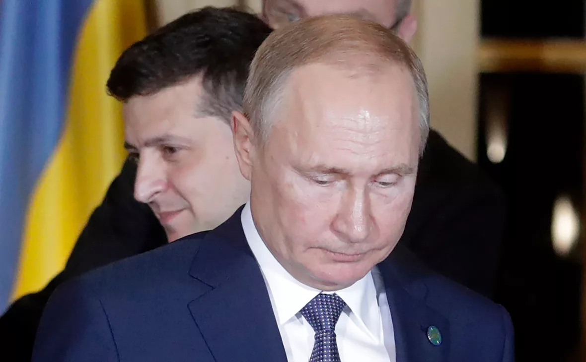 Путин заявил о неготовности заключать мирный договор с Зеленским
