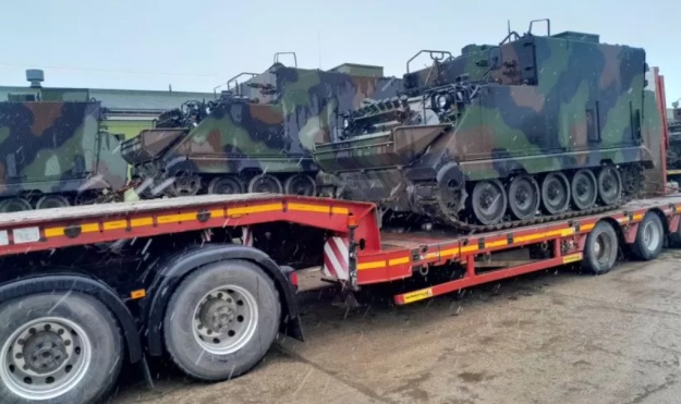 ლიეტუვამ უკრაინას M577 ჯავშანტექნიკის პარტია გადასცა