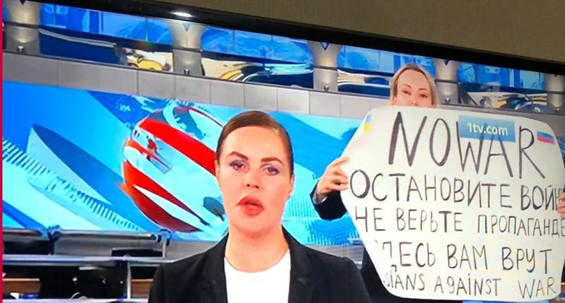 რუსული პირველი არხის ყოფილმა რედაქტორმა ოვსიანიკოვამ საფრანგეთში მოწამვლის მცდელობის შესახებ განაცხადა