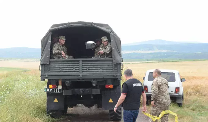 Минобороны: следственные действия на месте катастрофы Су-25 завершены