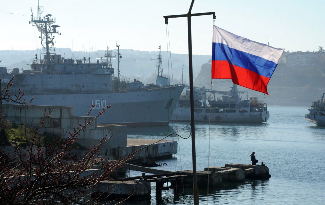 OSINT: ყირიმში დიდი სადესანტო გემი „მინსკი“ დაიშალა