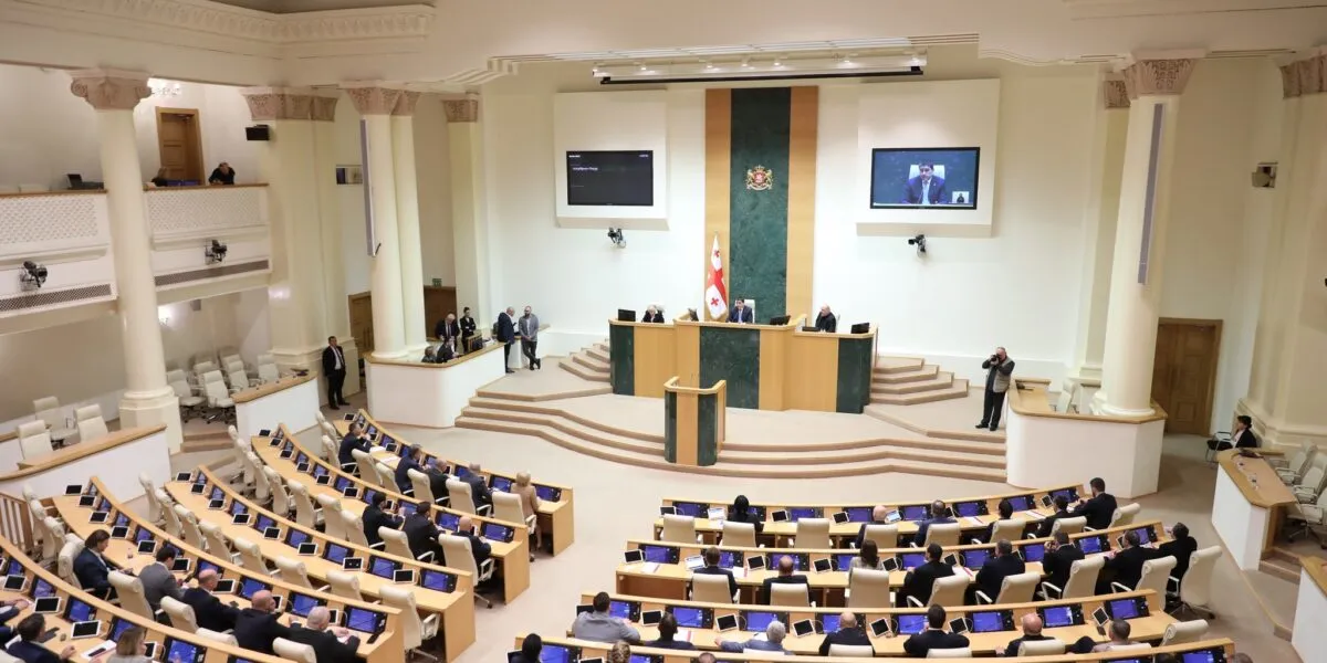 Парламент Грузии одобрил пакет поправок о запрете политических партий