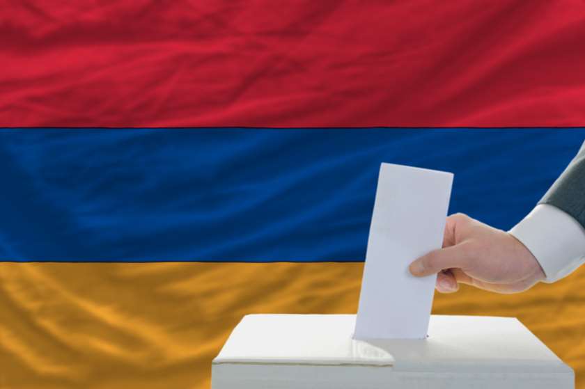 სომხეთში არჩევნების პირველადი ოფიციალური შედეგები ცნობილია