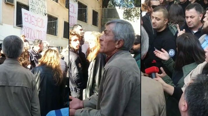 ზანდუკელის ქუჩაზე ოჯახის გამოსახლების პროცესი გადაიდო