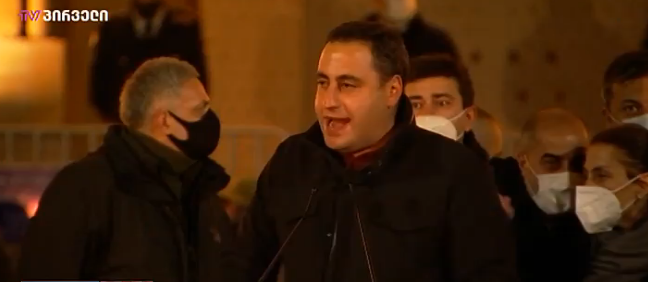 ოპოზიციონერი ლიდერების ნაწილი აქციაზე 22:00სთ–ის შემდეგაც აპირებს დარჩენას