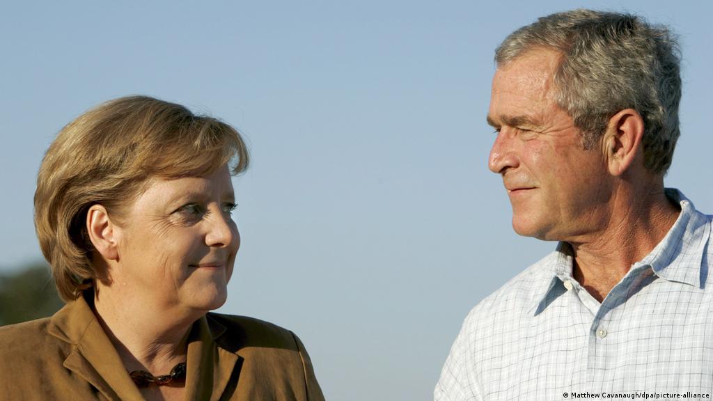 George W. Bush says his “biggest disagreement” with Angela Merkel was about Georgia’s NATO membership