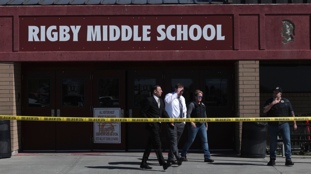 Sheriff: Girl shoots 3 at Idaho school; teacher disarms her
