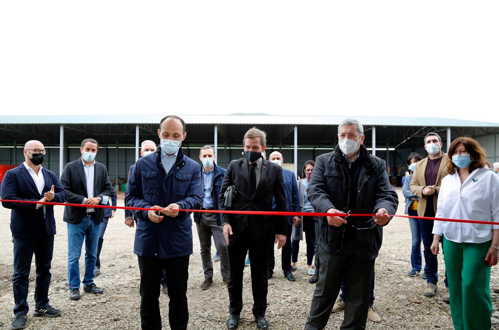ქართულ-ფრანგული ინვესტიციით, დმანისში მაღალტექნოლოგიური ფერმა გაიხსნა